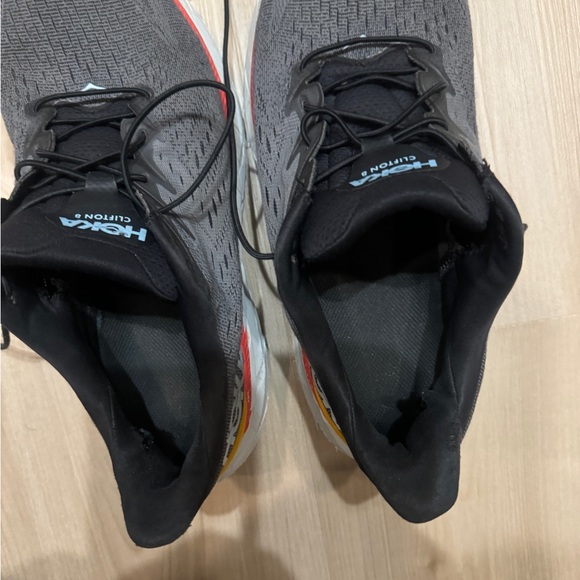 Men’s Size 9 Hoka Clifton 8.0 running shoes - Picture 6 of 8